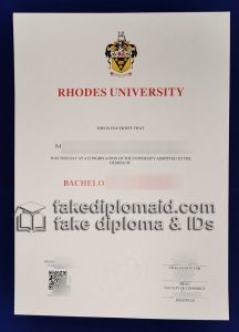 Where To Buy A Fake Rhodes University Degree