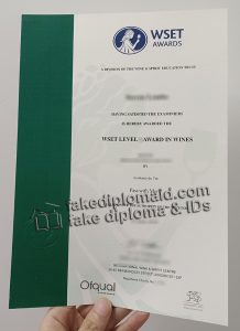 What is a WSET certificate? Order a fake WSET certificate online