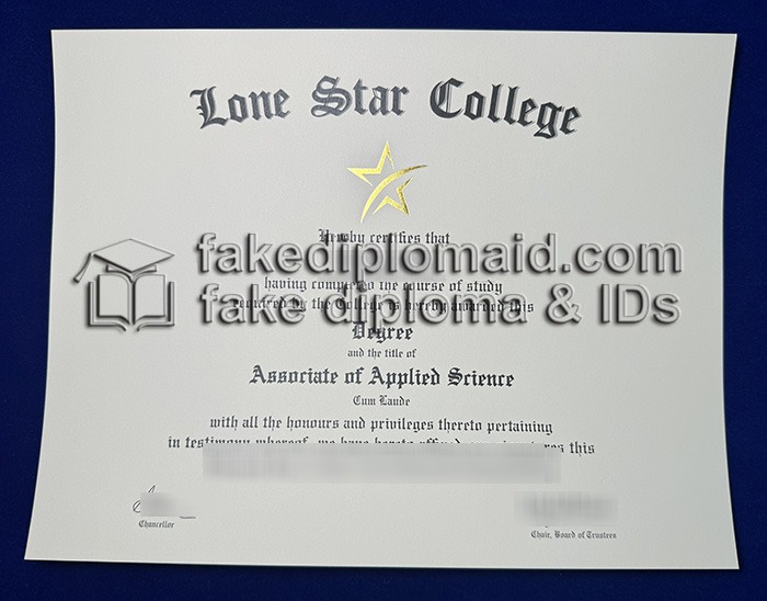 Lone Star College Diploma