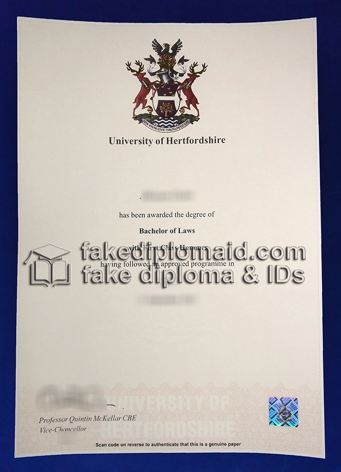 University of Hertfordshire Degree