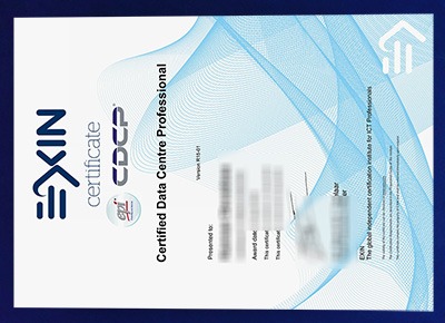 EXIN CDCP Certificate