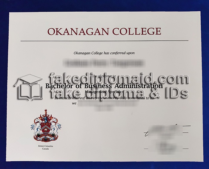 Okanagan College Diploma