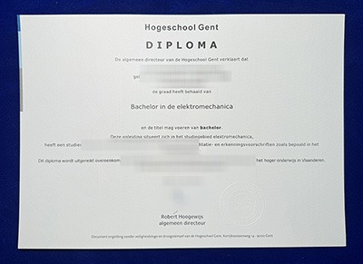 Hogeschool Gent Diploma