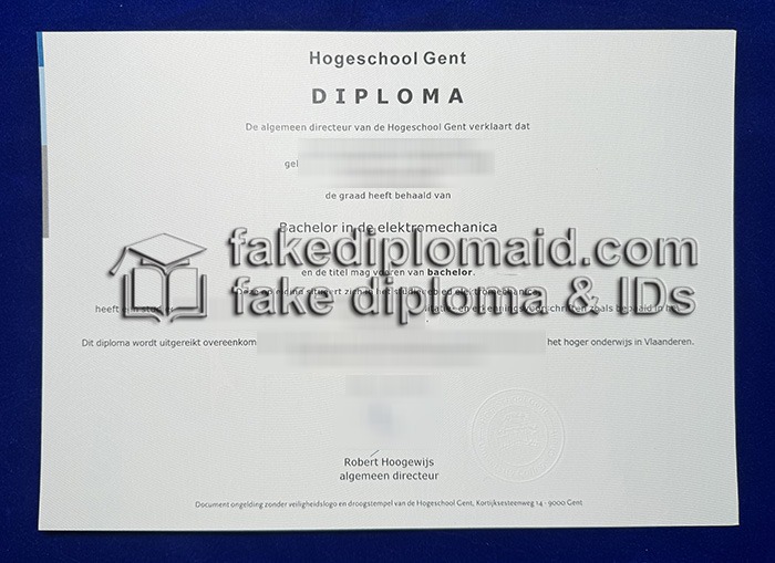 Hogeschool Gent Diploma