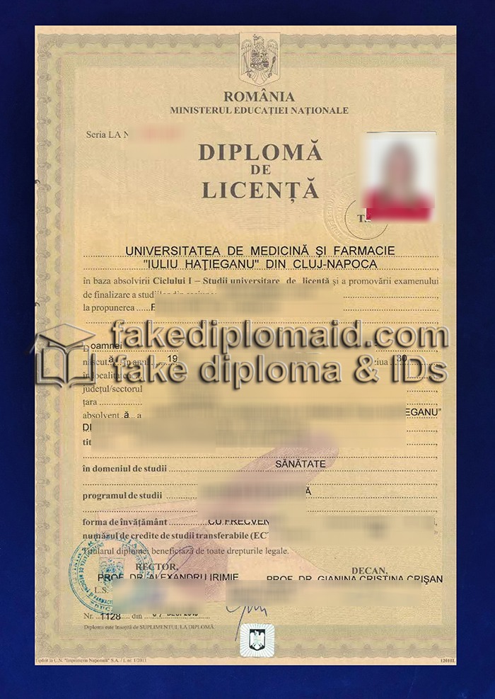 UMF Cluj Diploma