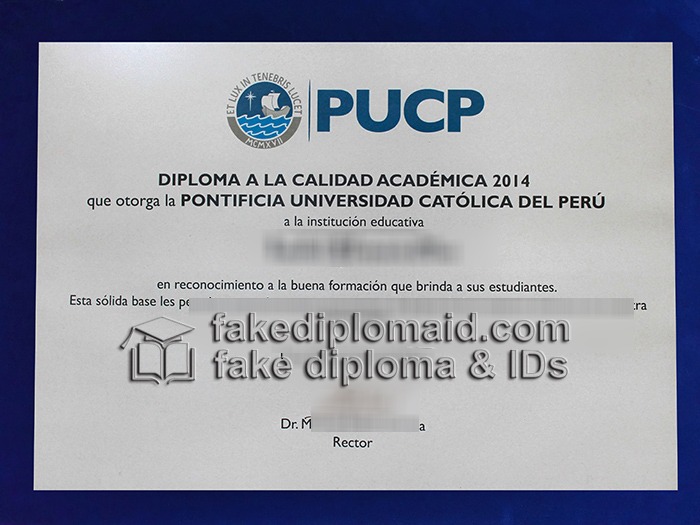 PUCP Diploma