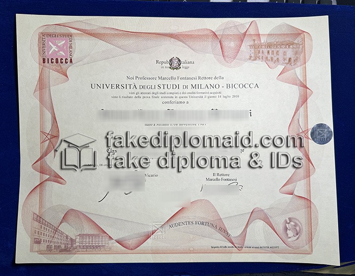 UniMiB Diploma