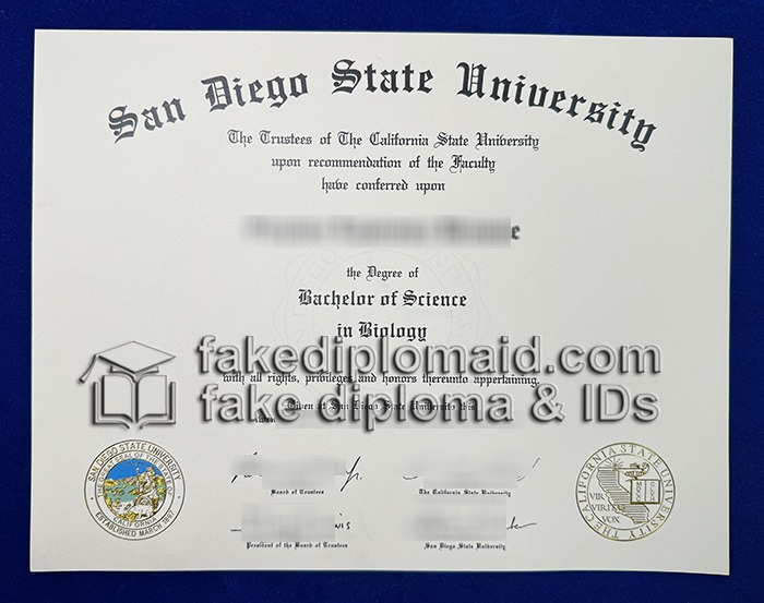 SDSU Diploma