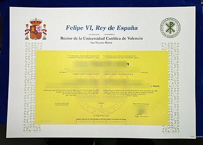 Read more about the article Buy Universidad Católica de Valencia San Vicente Mártir Diploma, Fake UCV Diploma