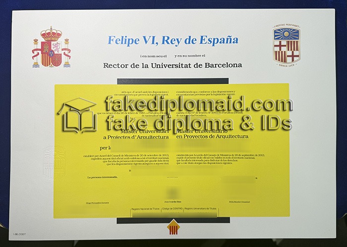 Universitat de Barcelona Diploma